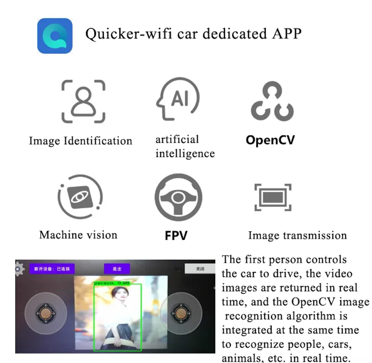 WIFI Video Robot Car